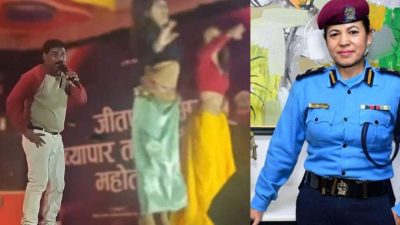 जितपुर-सिमरा महोत्सव अबेरसम्म चलाइएपछि प्रहरीको एक्सन, गायकबाट डीएसपीले खोसिन् माइक