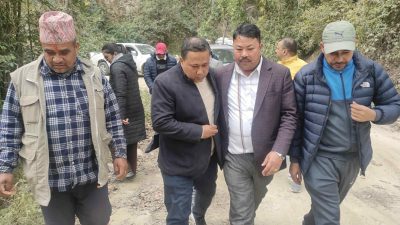 तारकेश्वर सडक योजना: शिशिर खनालको १० करोडको परियोजना भिमसेनदासको नाममा…