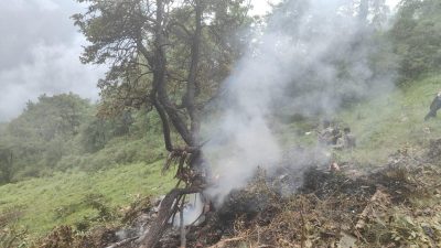 केदारनाथ नजिकै हेलिकप्टर दुर्घटना, पाइलटसहित ७ जनाको मृत्यु
