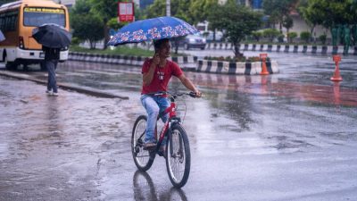 कोशी, बागमती र गण्डकी प्रदेशका एकदुई स्थानमा भारी वर्षाको सम्भावना