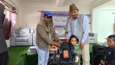दार्चुला जिल्लाको अपि हिमाल गाउँपालिकामा ९० जना बिधार्थीको लागि स्टेसनरी…