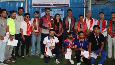 सेभेन हर्स कन्सलटेन्सी क्लबले जित्यो प्रथम मातातिर्थ इन्डोर क्रिकेट प्रतियोगिता