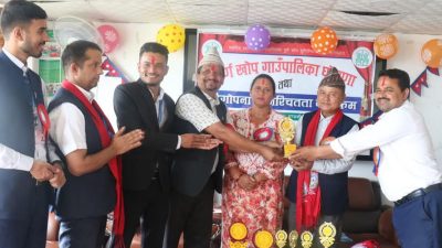 गण्डकी गाउँपालिका पूर्ण खोप पालिका घोषणा