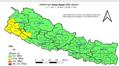 पाँच प्रदेशमा नदीको बहाव आकस्मिक बढ्न सक्ने : के छ…