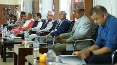 काँग्रेस पदाधिकारी बैठक : मन्त्री परिवर्तनको विषयले प्रवेश नै पाएन