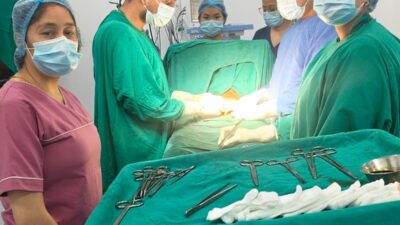 संखुवासभा अस्पतालमा पहिलोपटक नलिमा बसेको गर्भ सफल शल्यक्रिया