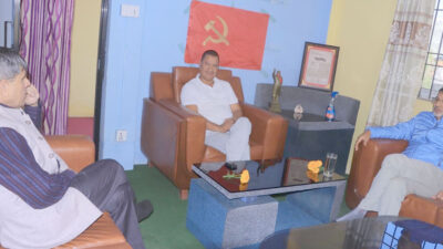 जनार्दन र घनश्याम पुगे विप्लवनिवासमा