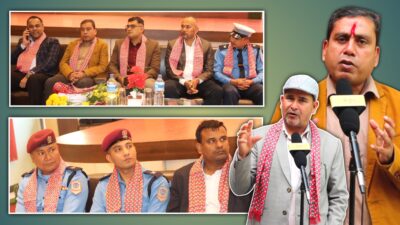 बर्दिवासमा नवआगन्तुक कार्यालय प्रमुखहरूको सम्मान