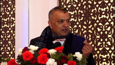 कांग्रेस सभापतिमा प्रतिस्पर्धा गर्ने गगन थापाको घोषणा