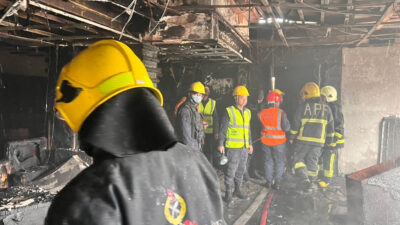 दरबारमार्गस्थित ब्ल्याक आउट डान्सबारमा आगलागी