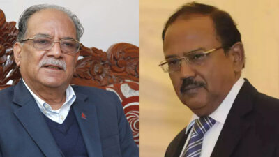 दिल्लीमा प्रचण्ड र डोभालबीच डेढ घण्टा ‘डिनर मिटिङ’