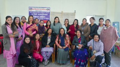 बुढानीलकण्ठ-१० मा नगर उद्यमशीलता विकास तालिम सञ्चालन