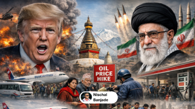 मध्यपूर्वको ज्वाला, नेपालको अर्थतन्त्रमा धुवाँ