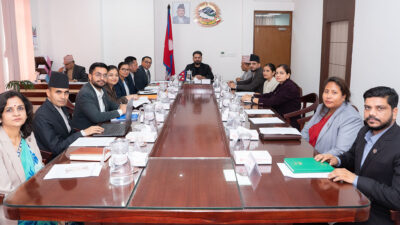 प्रहरी प्रतिष्ठानको ११४ रोपनी ३ आना जग्गा राष्ट्रपति कार्यालयलाई दिने&hellip;