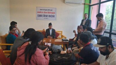 ´सञ्चार जगतले स्वतन्त्रता र जिम्मेवारी सँगसँगै वहन गर्नुपर्छ´ : सञ्चार&hellip;