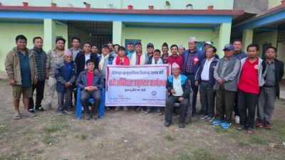 सेकाहा क्लबकाे अध्यक्षमा सलबहादुर गुरूङ