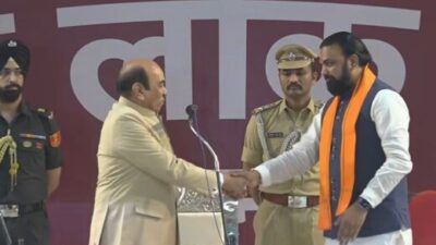 बिहारका मुख्यमन्त्री सम्राट चौधरीले लिए शपथ