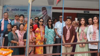 नागार्जुन ठूलागाउँ माविलाई शैक्षिक तथा डिजिटल सामग्री हस्तान्तरण , महानायक&hellip;