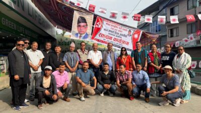 मदन भण्डारीको जन्मजयन्तीमा टोखामा रक्तदान कार्यक्रम, ५० जनाद्वारा रक्तदान