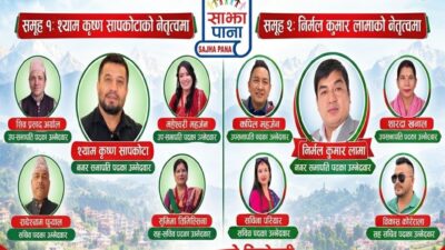 आज तारकेश्वर कांग्रेसको नगर अधिवेशन: सभापतिमा सापकोटा र लामाबीच कडा&hellip;