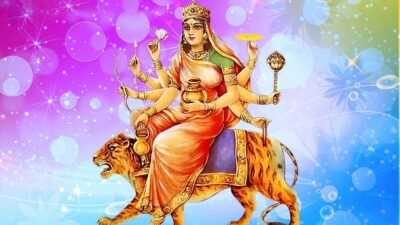 नवरात्रको चौथो दिन : कुष्माण्डा देवीको पूजा आराधना गरिँदै