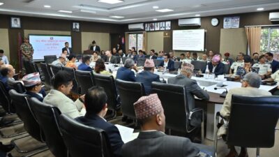 विपद् व्यवस्थापनमा सरकारसँग चेम्बरको सहकार्यको सह्राना भएसँगै चेम्बरद्धारा साधुवाद व्यक्त