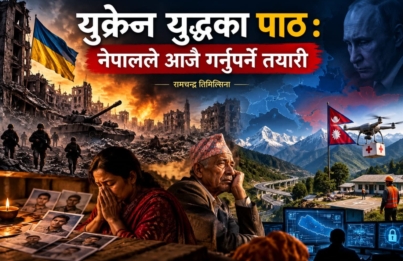 युक्रेन युद्धका पाठ : नेपालले आजै गर्नुपर्ने तयारी